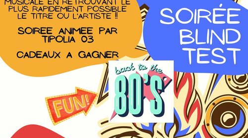 SOIRÉE BLIND TEST